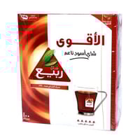 شاي ربيع اسود ناعم 100 كيس