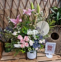 فازة ورد طبيعي