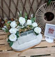 بوكس مهر ورد صناعي شبه طبيعي