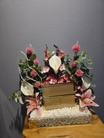 اكريلك ورد صناعي ظرفين اكريلك رقم المنتج AAQ1003