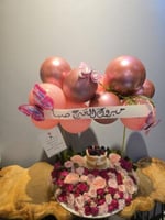 مجسم ورد وكيكة جاناش رقم المنتج AAQ0391