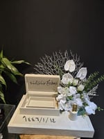 مجسم للمهر مخمل ورد صناعي رقم المنتج A3343