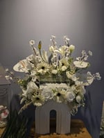 مجسم ورد صناعي وبوكس المهر رقم المنتج AAQ003