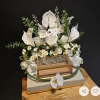 مجسم اكريلك للمهر بالورد رقم المنتج 4430