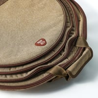 جراب مع صحون 4 دور خشبي