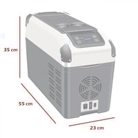 فريزر دي سي كول - 12 لتر