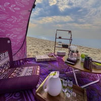 خيمة شاطئ سحابة خير - أرجواني