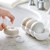 طقم حافظة صابون 4 حبات