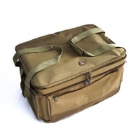 شنطة عزبة مع فريم حديد لون ربيعي - كبير