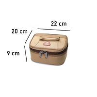 شنطة 6 بيالات وفناجيل لون ربيعي