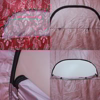 خيمة شاطئ سحابة خير - أحمر