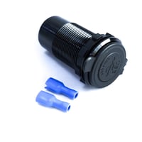 ثلاثة منافذ شحن سريع QC3.0 USB ، شكل دائري