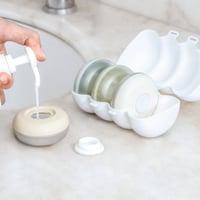 طقم حافظة صابون 4 حبات