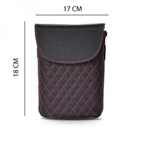 سلة بغطاء تعلق خلف الكرسي