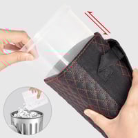 سلة بغطاء تعلق خلف الكرسي