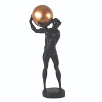 مجسم عضلي كبير اسود