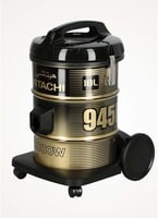 هيتاشي مكنسة برميل 18لتر 2000 واط اسود CV-945FWR