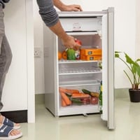 جيباس ثلاجة باب واحد 3.1 قدم 86.8 لتر سلفر GRF110S...