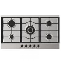 سطح ميديا غاز 5 عيون 90 شبك ثقيل استيل 90SQ005