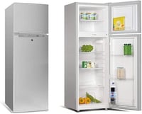 ثلاجة هومر 170 لتر 5.9 قدم ثلج فضي HSA402-06