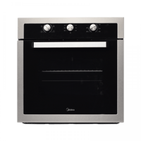 فرن ميديا بلت ان 60 كهرباء 4 وظائف استيل اسود 65CM...