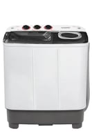 غسالة دايو حوضين 8 كيلو أبيض DW-W0871WH