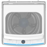 ميديا غسالة تعبئة علوية، 12 كيلو، 8 برامج، ابيض MA...