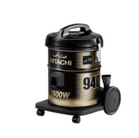 هيتاشي مكنسة برميل 15 لتر 1600 واط أسود*ذهبي CV-94...