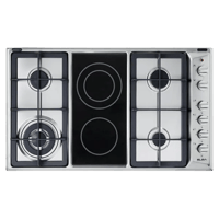 سطح بلت ان غاز و كهرباء سيراميك ايطالي 90 سم البا...