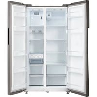 ثلاجة دولابي ميديا انفرتر 18 قدم 510 لتر سلفر MDRS...