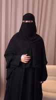 عباية 2 في واحد + نقاب