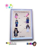 برواز تخرج مقاس A4 الطول 30 سم