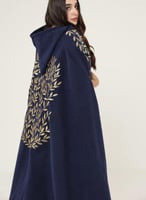 بشت نسائي مغربي قماش جوخ مطرز