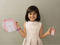 طقم ساعة وعطر للأطفال من بوناي - أمل الدب القطبي (...