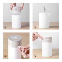 فواحة H2O تعطير وترطيب الهواء مع إضاءة LED