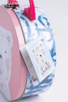 طقم ساعة وعطر للأطفال من بوناي - أمل الدب القطبي (...