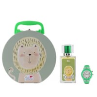 طقم ساعة وعطر للأطفال من بوناي - شجاعة الأسد (للأو...