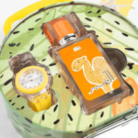 طقم ساعة وعطر للأطفال من بوناي - صبر الجمل (أولاد)