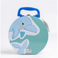 طقم ساعة وعطر للأطفال من بوناي - حب الدلافين