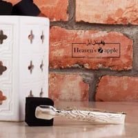 ملقط بخور صغير لون فضي