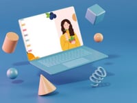 قالب مفرغ الغذاء الصحي بوربوينت -