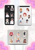 ملصقات شخصيات أنمي