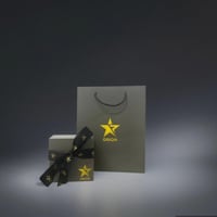 ساعة رجالي اسود شفاف