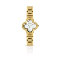 ساعة معصم دهبي بشكل نجمة