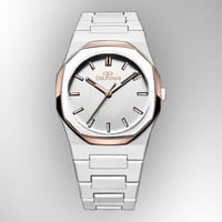 الساعة الكاربون عقارب روز قولد