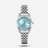 ساعة شبية الرولكس مينا فيروزي