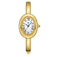 ساعة Baignoire ذهبي