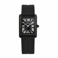 ساعة رجالي سوار مغناطيس رسمي اسود