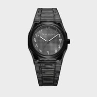 ساعة رجالي باللون الاسود