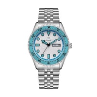 ساعة رجالية من لافيتور بأطار أزرق